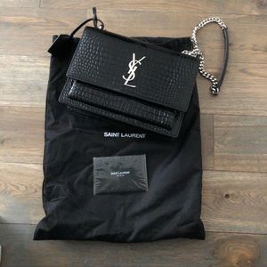 100% Authentic Ysl medium Sunset bag